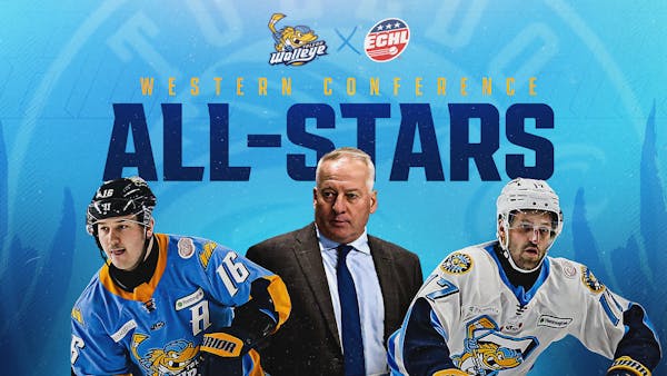 Mikesch, Hawkins, and Spezia selected to 2025 ECHL Western Conference All-Star Team