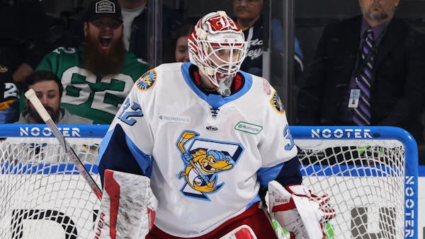Carter Gylander named ECHL Goaltender of the Week