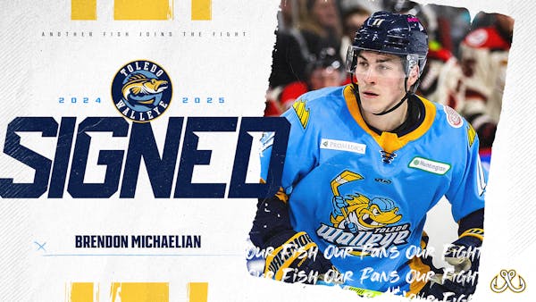 Defenseman Brendon Michaelian returns to the Walleye