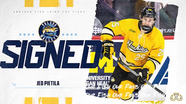 Defenseman Jed Pietila back with the Fish for 2024-25