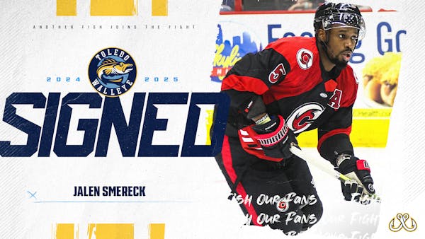 Walleye add All-Star defenseman Jalen Smereck for 2024-25 season
